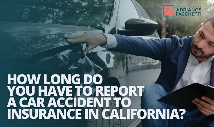 how long do you have to report a car accident to your insurance