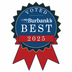 Voted myBurbank's Best 2025 badge for Law Offices Of Adrianos Facchetti, experienced wrongful death lawyers in Burbank
