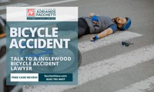 Inglewood bicycle accident lawyer at the Law Offices of Adrianos Facchetti