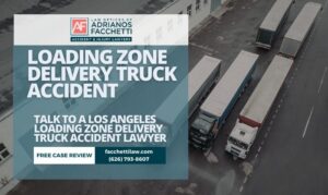 Los Angeles loading zone delivery truck accident lawyer