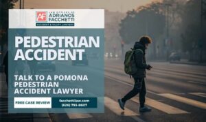 Pomona pedestrian accident lawyer