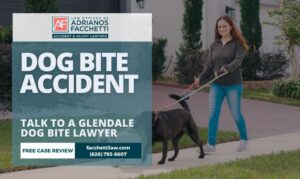 Glendale Dog Bite Lawyer Glendale Dog Bite Lawyer Consultation With An Injured Client Discussing Legal Options
