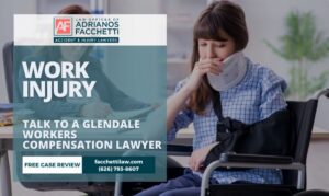 Adrianos Facchetti, Glendale workers compensation lawyer, reviewing a workplace injury claim for an injured worker in Los Angeles County, California.