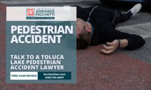 Adrianos Facchetti, Toluca Lake Pedestrian Accident Lawyer, Reviewing A Crosswalk Injury Claim Near Riverside Drive And Cahuenga Boulevard In Los Angeles County.
