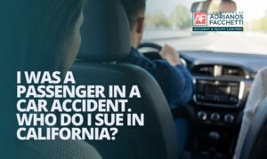 An Injured Passenger Sitting In The Back Seat Of A Car After A California Car Accident, Illustrating The Passenger Injury Claim Topics Discussed In This Article