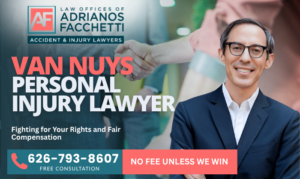Van Nuys Personal Injury Lawyer Near Me In California By Law Offices Of Adrianos Facchetti Offering Free Consultation For Accident And Injury Cases.